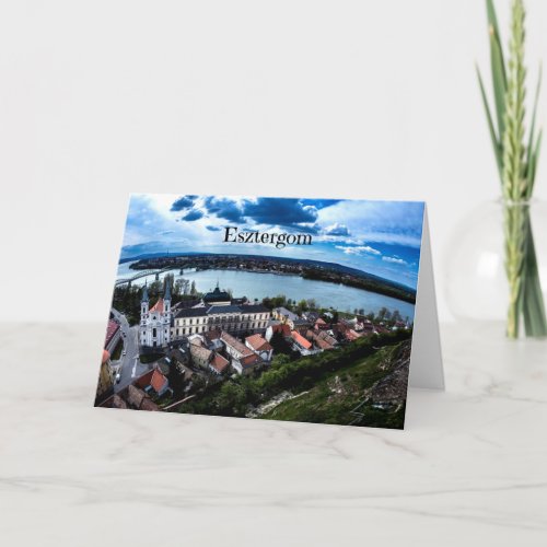 Esztergom landscape photograph card