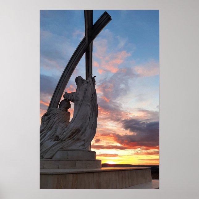 Esztergom Night Sky. Poster (Front)