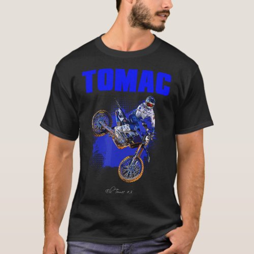 ET3 ELI 3 TOMAC SUPERCROSS MOTOCROSS STAR CHAMPION T_Shirt