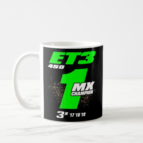 ET3 MOTOCROSS 2019 MX CHAMP 450 PRO  COFFEE MUG
