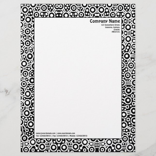 ET Circuity - Black and White Letterhead (Front)