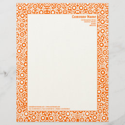 ET Circuity - Orange (on &quot;Felt&quot; Paper) Letterhead