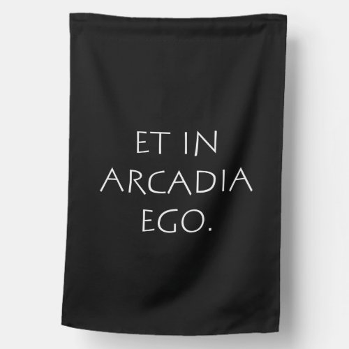 Et in Arcadia ego House Flag