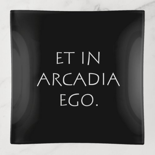 Et in Arcadia ego Trinket Tray