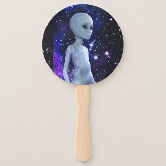 ET on my Hand Fan