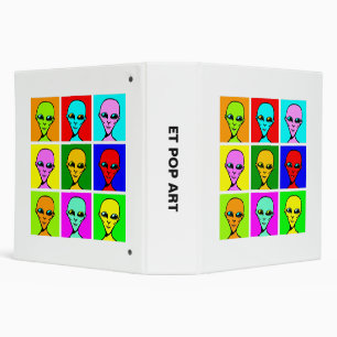 ET Pop Art - White Binder