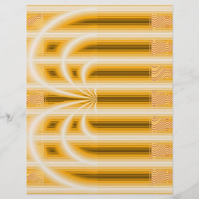 ET Retro Cathedral Scrapbook Paper Bulk Pages (Front)