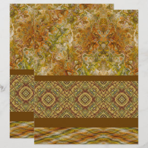 ET Sampler Scrapbook Paper 2-Sided Page