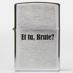 Et tu, Brute Zippo Lighter