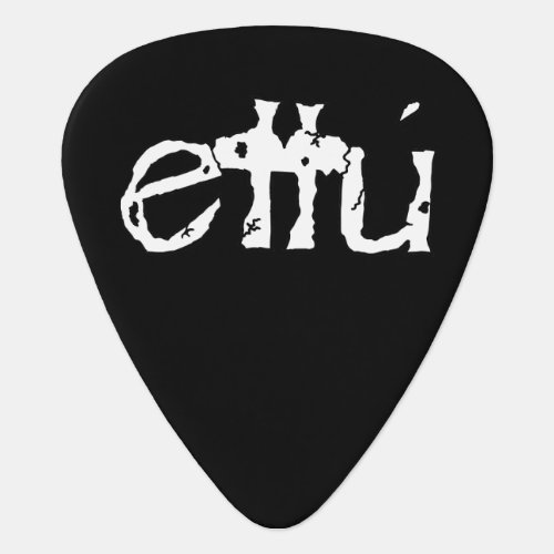 ET TU Logo Guitar Pick