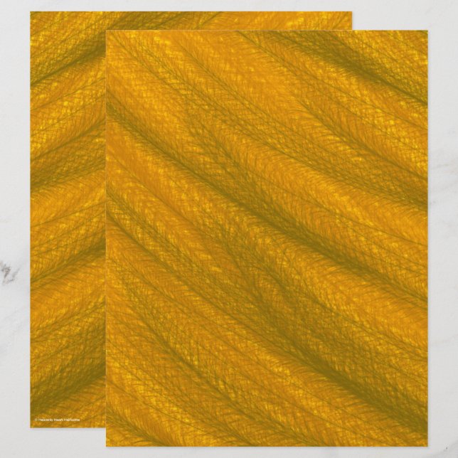 ET Wheat Field Scrapbook Paper 2-Sided Page (Front/Back)