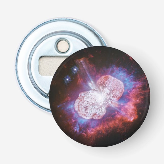 Eta Carinae Binary Star System Fireworks Bottle Opener (Front)