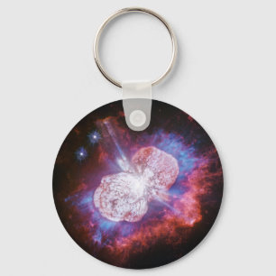 Eta Carinae Binary Star System Fireworks Keychain
