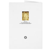 Etain Celtic Goddess with parchment and text Cards (Back)