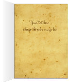 Etain Celtic Goddess with parchment and text Cards (Inside (Right))