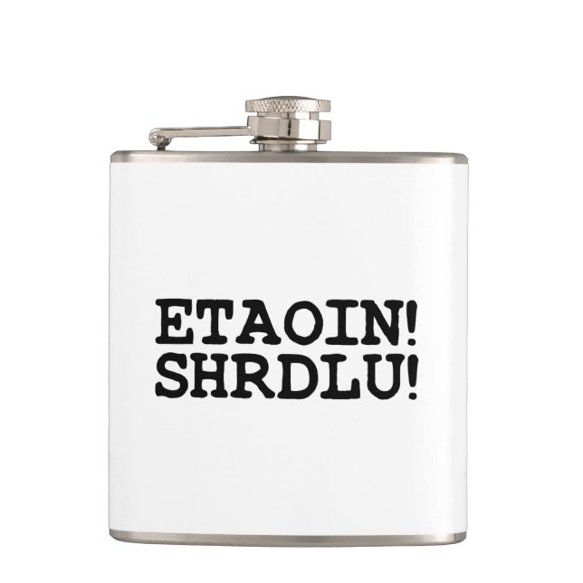 ETAOIN! SHRDLU! FLASK (Front)