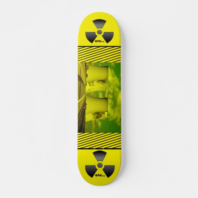 etc... Nukem design Skateboard Deck (Front)