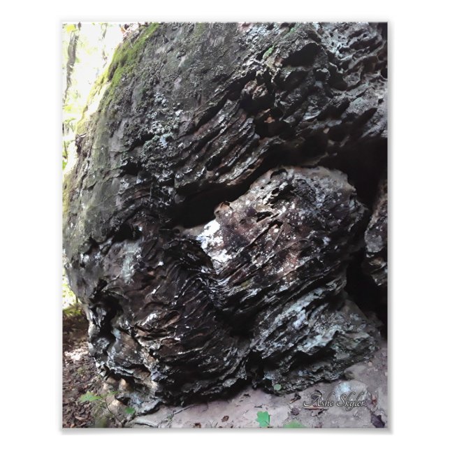 Etched Boulder Photo Print (Front)