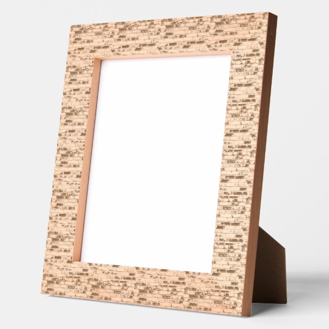 Etched Frame - Brick Wall Engraved Frames (Left)
