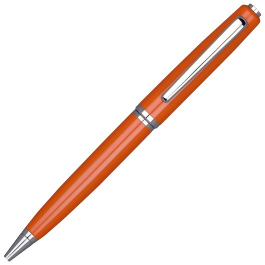 Etched Gift Box with Orange-Coated Ballpoint Pen (Ballpoint Pen)