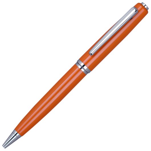 Etched Gift Box with Orange-Coated Ballpoint Pen (Ballpoint Pen)