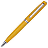 Etched Gift Box with Yellow-Coated Ballpoint Pen (Ballpoint Pen)