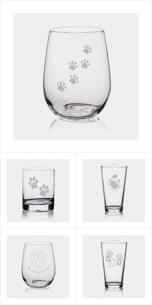 Etched Glassware