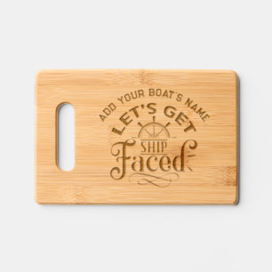 Etched Wooden Cutting Board