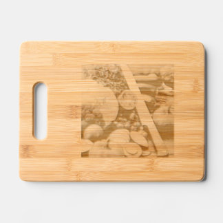 Etched Wooden Cutting Board