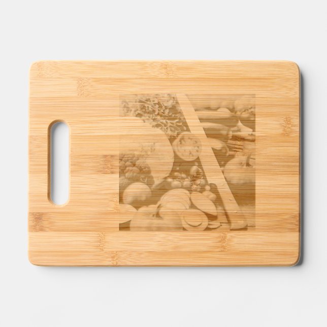 Etched Wooden Cutting Board (Front)