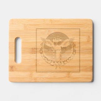 Etched Wooden Cutting Board
