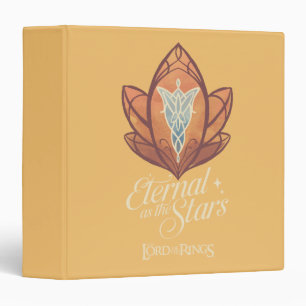 Eternal as the Stars Evenstar Graphic 3 Ring Binder
