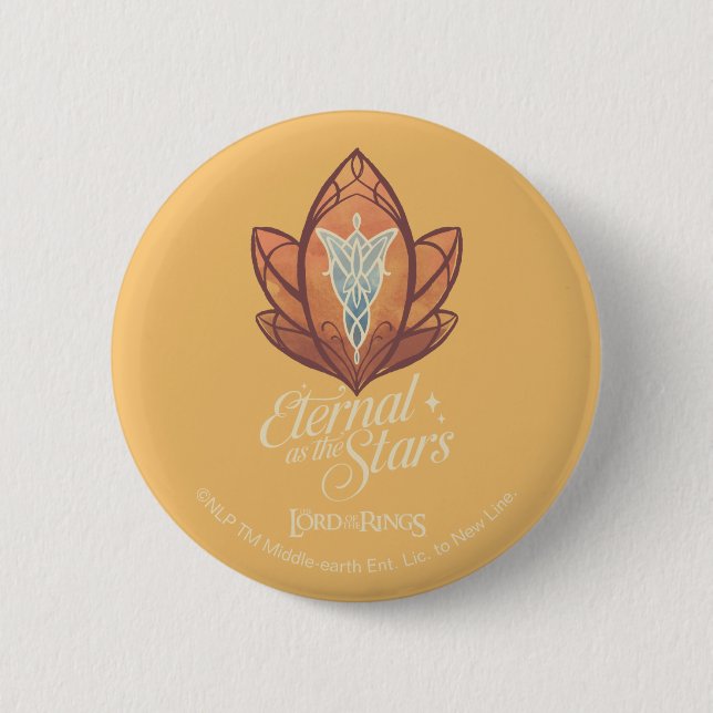Eternal as the Stars Evenstar Graphic Button (Front)