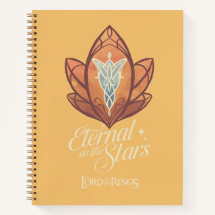 Eternal as the Stars Evenstar Graphic Notebook