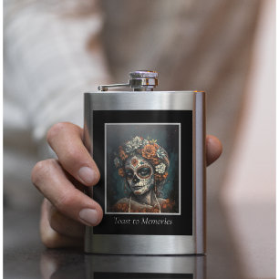 Eternal Beauty, custom Flask
