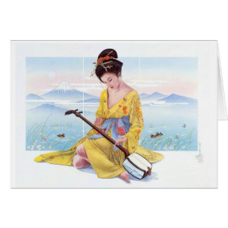 ETERNAL BEAUTY, JAPANESE GEISHA CARDS