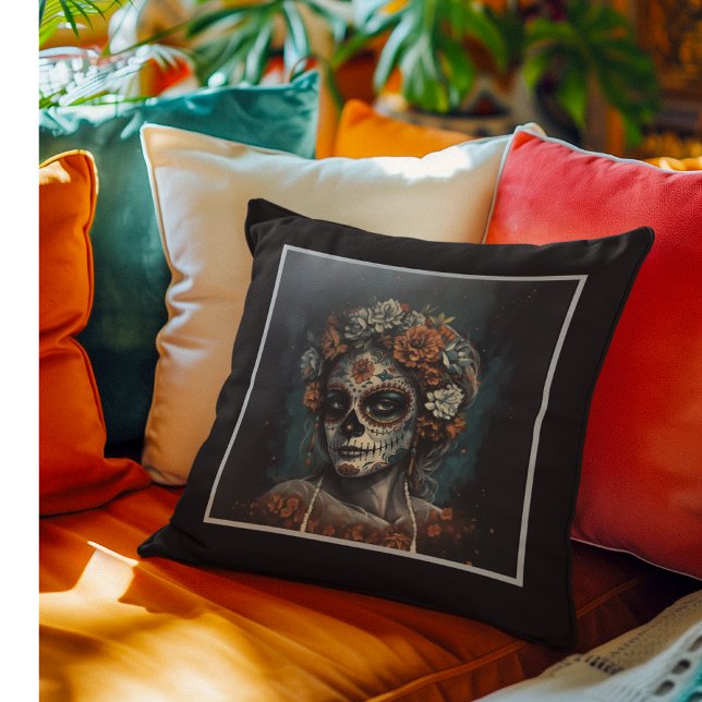 Eternal Beauty Throw Pillow (Creator Uploaded)