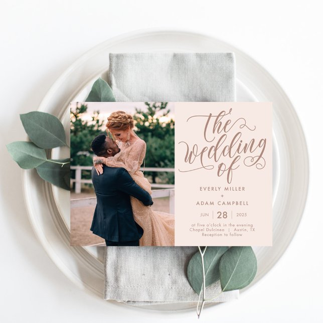Eternal Bliss Editable Color Wedding Invitation (Creator Uploaded)