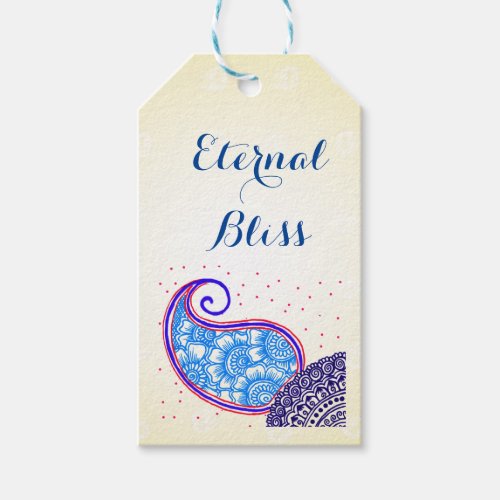 Eternal Bliss Mandala Tranquil Sticker Art Gift Tags