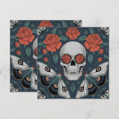 Eternal Bloom: A Dance of Life and Death (Front/Back)