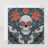 Eternal Bloom: A Dance of Life and Death (Back)