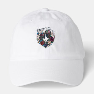 Eternal Bloom Embrace T-Shirt Intricate Couple Hat