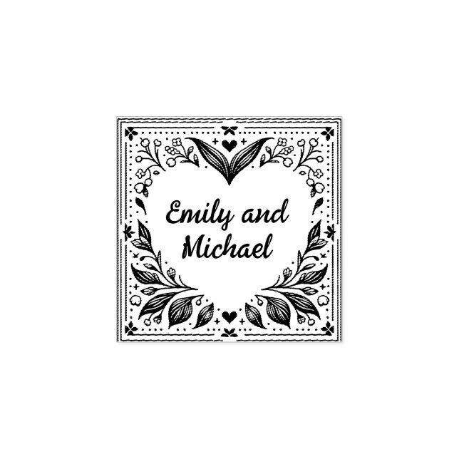 Eternal Blooms  Rubber Stamp (Imprint)