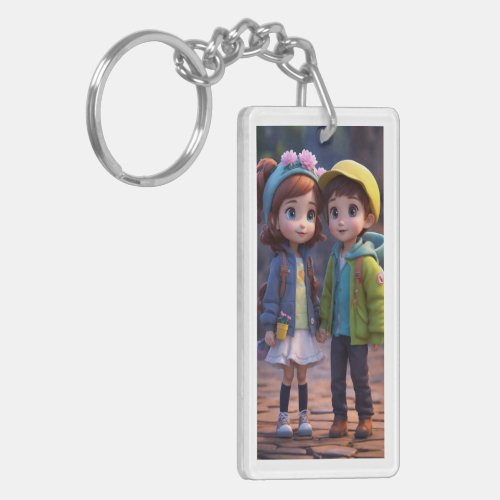 Eternal Bonds Design Your Dreamy Couples Keycha Keychain