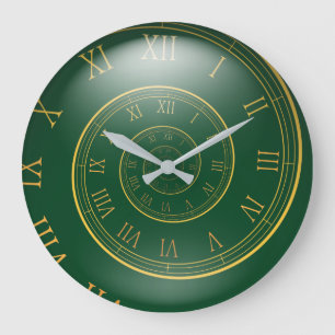 Eternal Clocks, Spiral Roman Large Clock