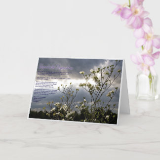 Eternal Comfort: A Christian Sympathy Card