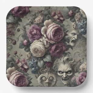 Eternal Conflicts – Gothic Victorian Paper Plates