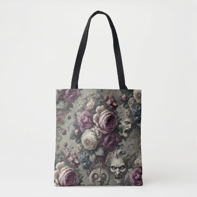 Eternal Conflicts – Gothic Victorian Tote Bag (Front)