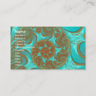 Eternal Cute Abstract Art Business Card