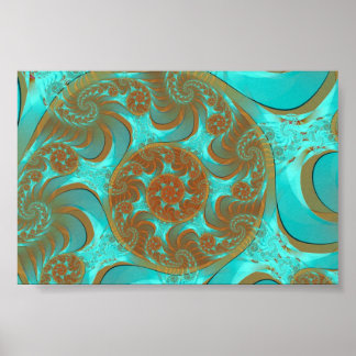 Eternal Cute Abstract Art Poster